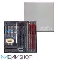 ست ترسیمی گرافیت کرتاکالر مدل 40017 با جعبه چوبی