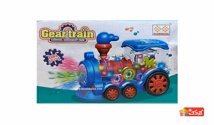 قطار چرخ دنده ای موزیکال و حرکتی مدل 508-89