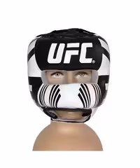 کلاه بوکس چرم آتل دار UFC
