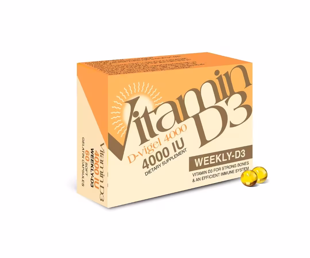 کپسول ویتامین د3 4000واحدی دانا