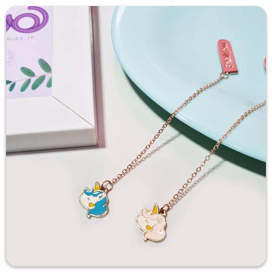 بوک مارک طرح اسب تک شاخ