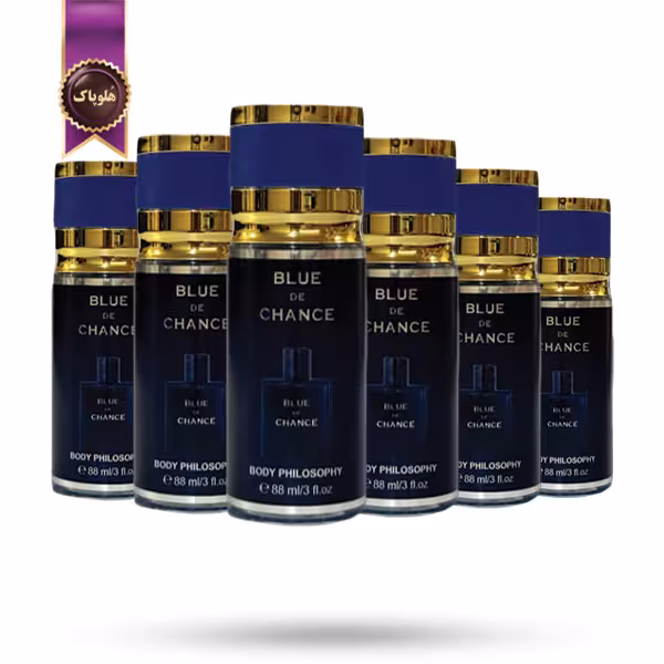 6 عدد بادی اسپلش ادکلنی فیلو سوفی philosophy مدل بلو شنل Bleu De Chance حجم 88 میلی لیتر (اورجینال)