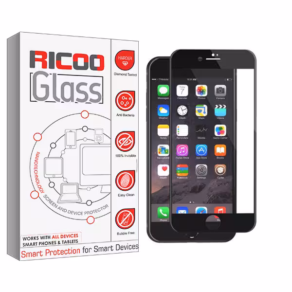 محافظ صفحه نمایش سرامیکی ریکوو مدل HD مناسب برای گوشی موبایل اپل Iphone 7