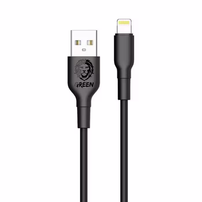 کابل شارژ USB به لایتنینگ گرین لاین مدل GNCIPHBK طول 1.2 متر