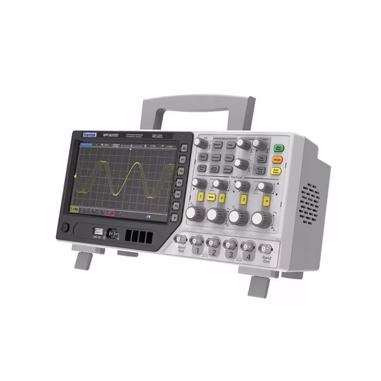 اسیلوسکوپ 100MHz  فانکشن  لاجیک آنالایزر هانتک Hantek MPO-6104D