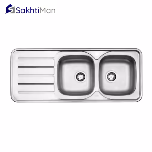 سینک ظرفشویی استیل البرز مدل 216 توکار