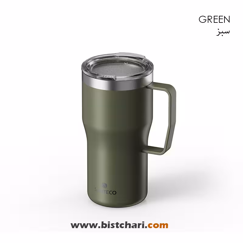 ماگ دوجداره 590 میلی لیتر مدل نورا Nora lll برند سانتکو Santeco