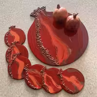 سینی و زیرلیوانی یلدا