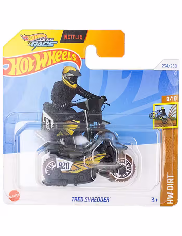 موتور مسابقه‌ای دکوری مدل Tred Shredder برند Hot Wheels