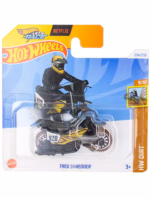 موتور مسابقه‌ای دکوری مدل Tred Shredder برند Hot Wheels