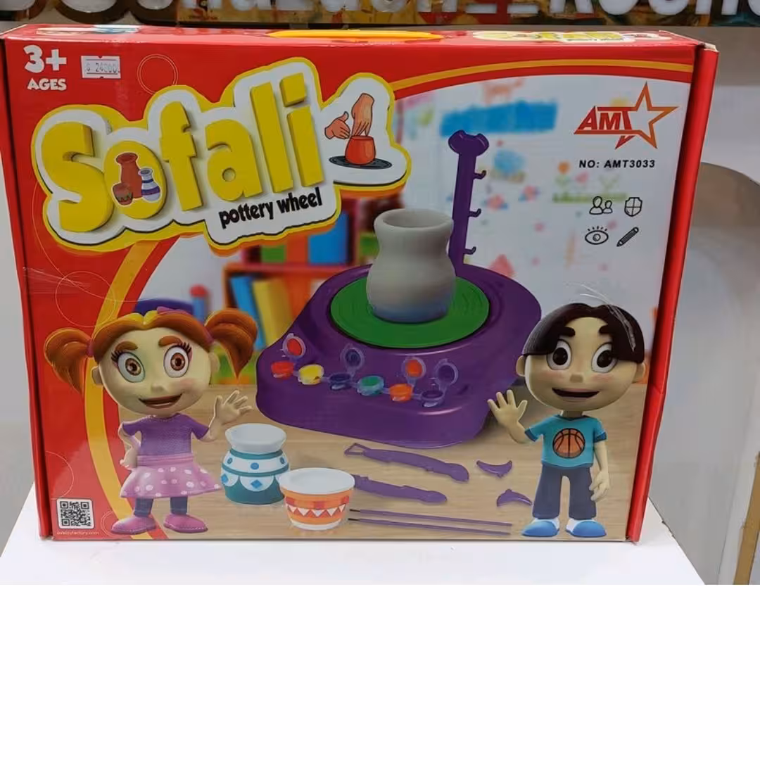 دستگاه سفالگری کودکان