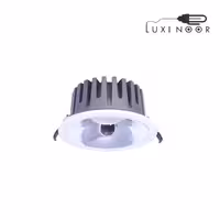 چراغ آینه ای COB توکار اس پی ان مدل S.P.N YT 35/W جنس بدنه : آلومینیوم برش:cm14 نور:سفید,آفتابی ویخی درجه نور : 45 درجه 90<C