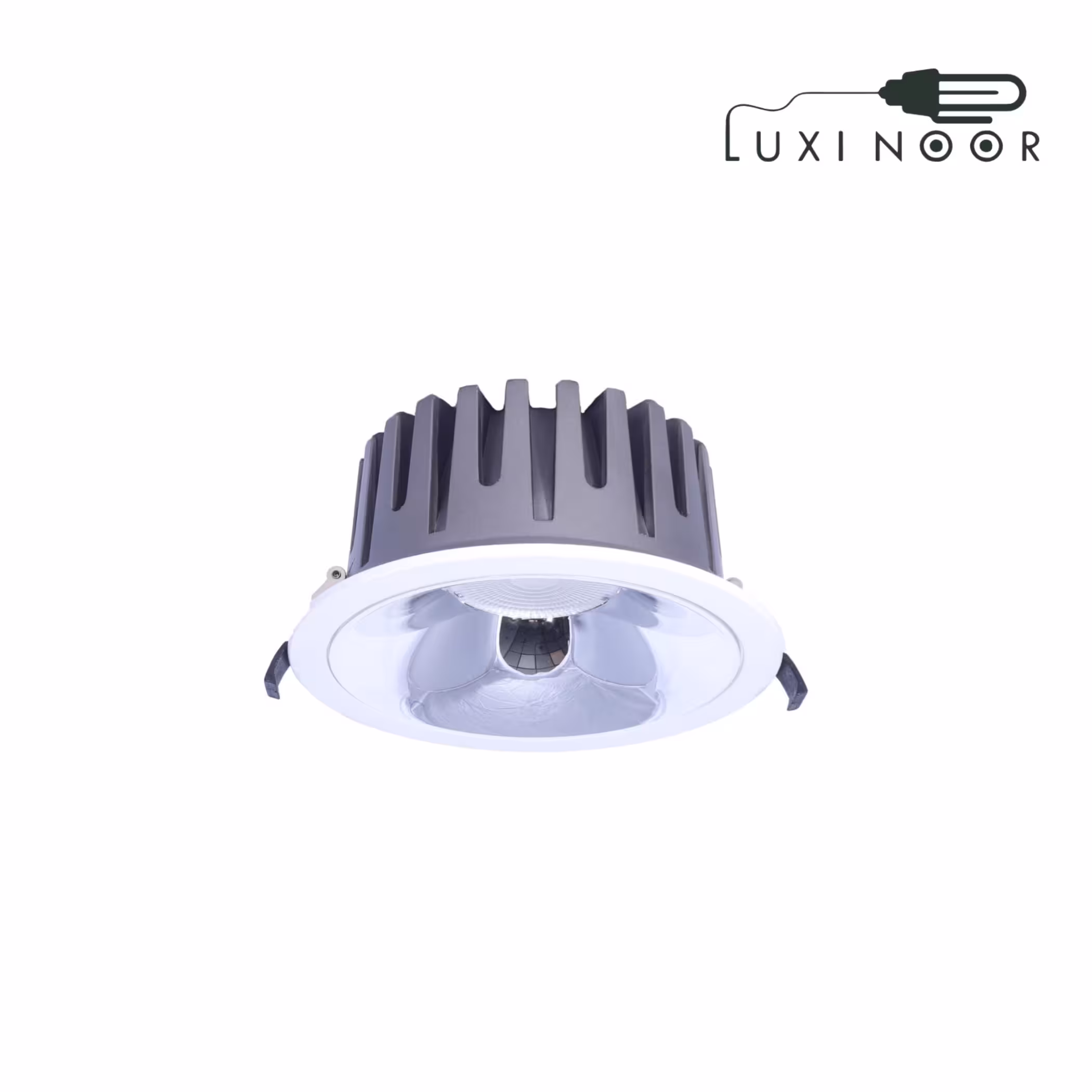 چراغ آینه ای COB توکار اس پی ان مدل S.P.N YT 35/W جنس بدنه : آلومینیوم برش:cm14 نور:سفید,آفتابی ویخی درجه نور : 45 درجه 90<C