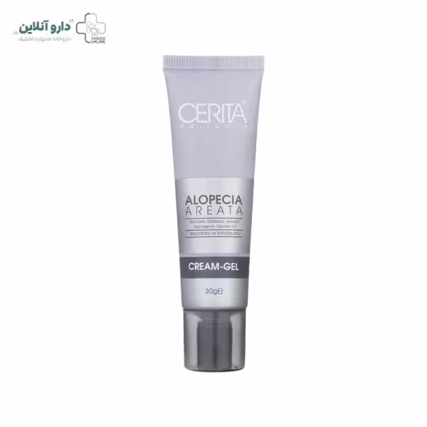 کرم ژل سریتا مناسب موهای دارای ریزش سکه ای حجم 30 گرم
