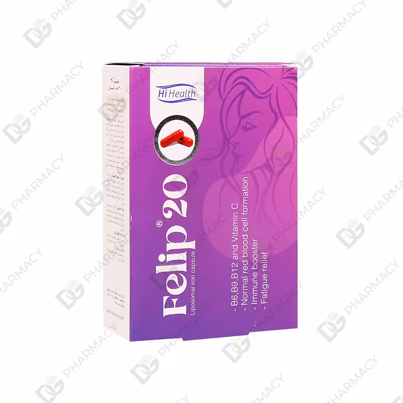 کپسول فلیپ 20 دیجی فارماسی