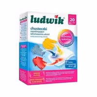 دستمال مخصوص محافظ رنگ لباس لهستانی لودویک LUDWIK COLOR مانع از پخش رنگ لباس 20 عدد