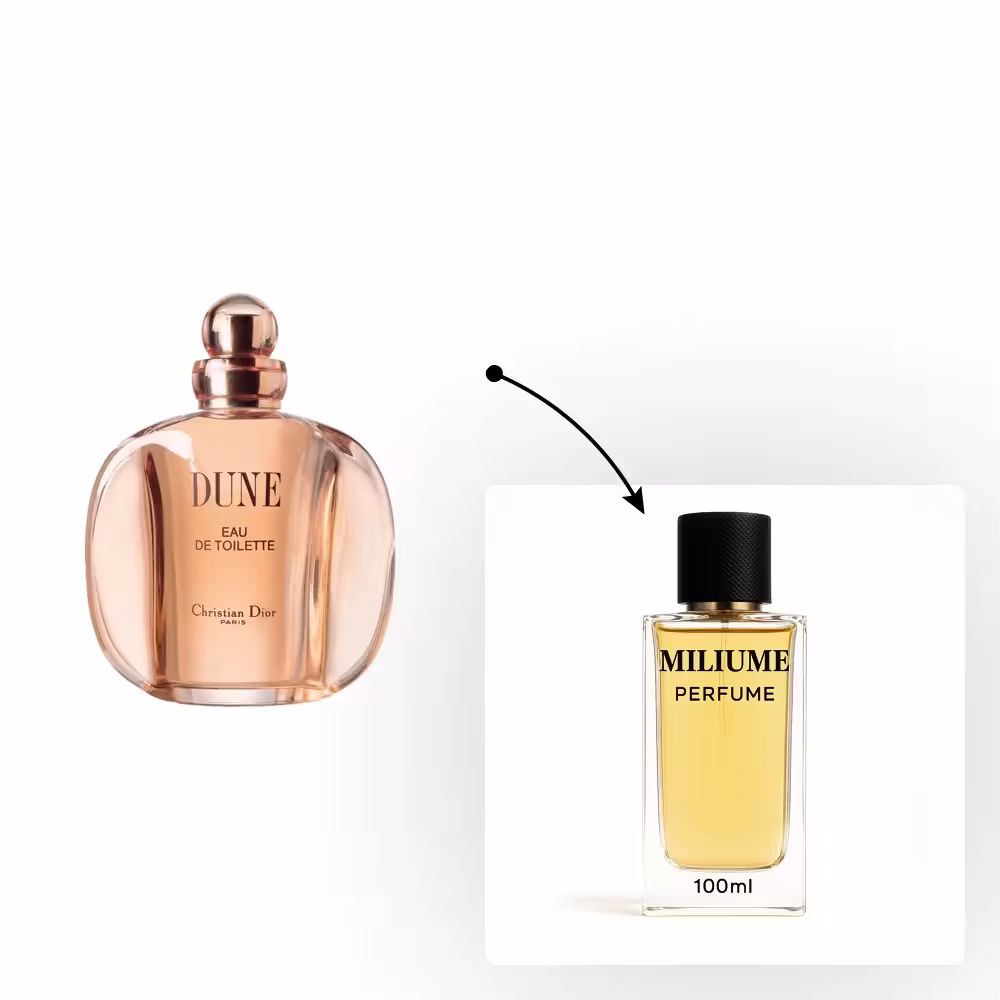 اسانس عطر Dior Dune for Women برند gemini - کد 2078 - دیور دان زنانه 100ML - میلیوم پرفیوم