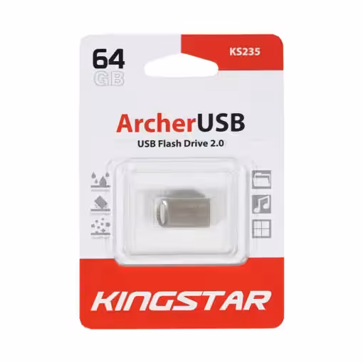فلش مموری کینگ‌ استار مدل KS235 ظرفیت 64 گیگابایت