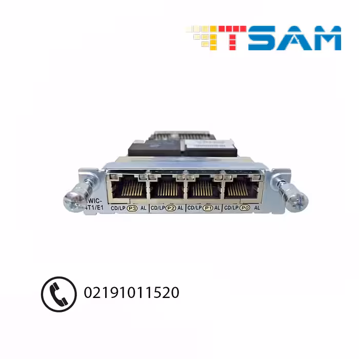 کارت ماژول سیسکو مدل HWIC-4T1/E1