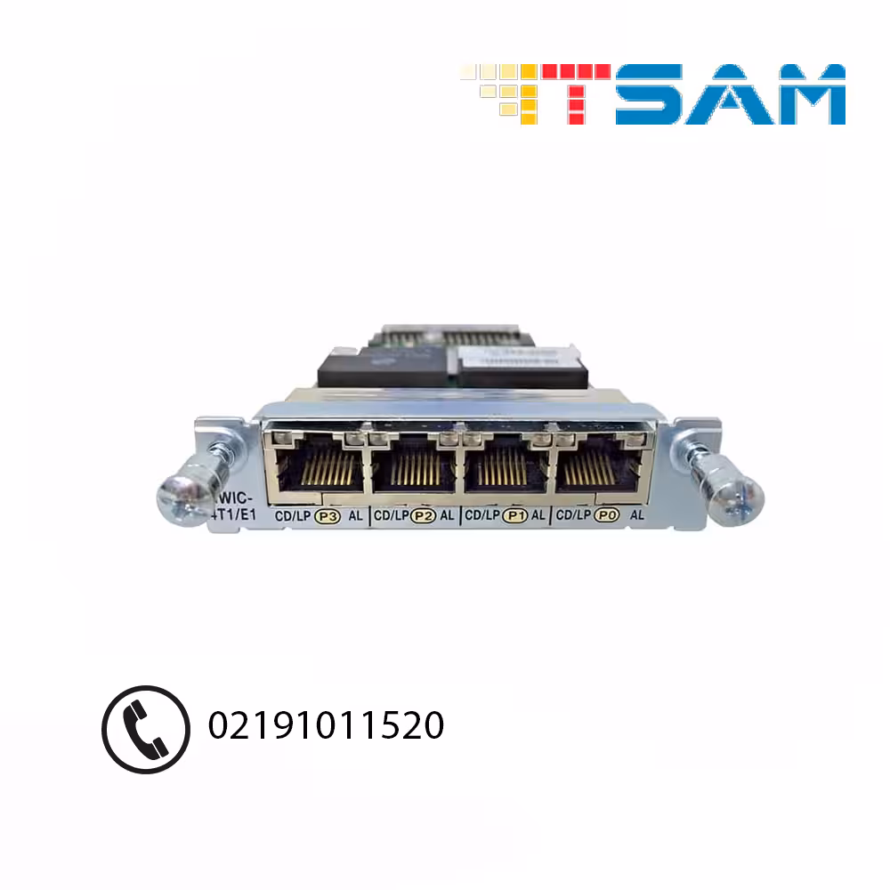 کارت ماژول سیسکو مدل HWIC-4T1/E1