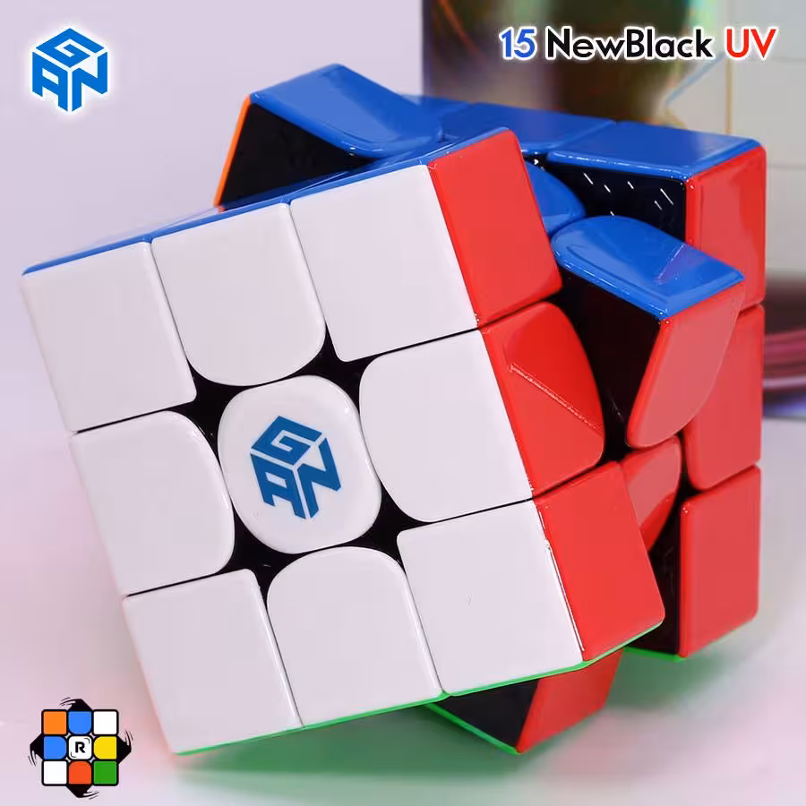 روبیک 3×3 گنز 15 یو وی داخل مشکی NewBlack