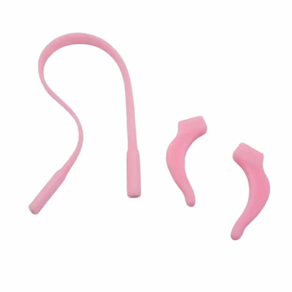 ست گیره و بند عینک رنگ صورتی