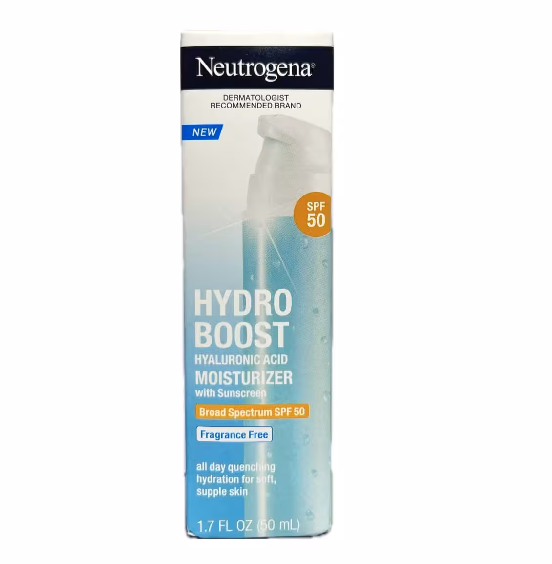کرم مرطوب کننده و ضد آفتاب نوتروژینا مدل هیدرو بوست 50ml SPF50