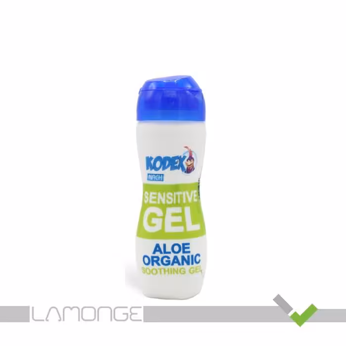 ژل روان کننده با اسانس آلوئه ورا کدکس مدل Sensitive حجم 90 میلی لیتر