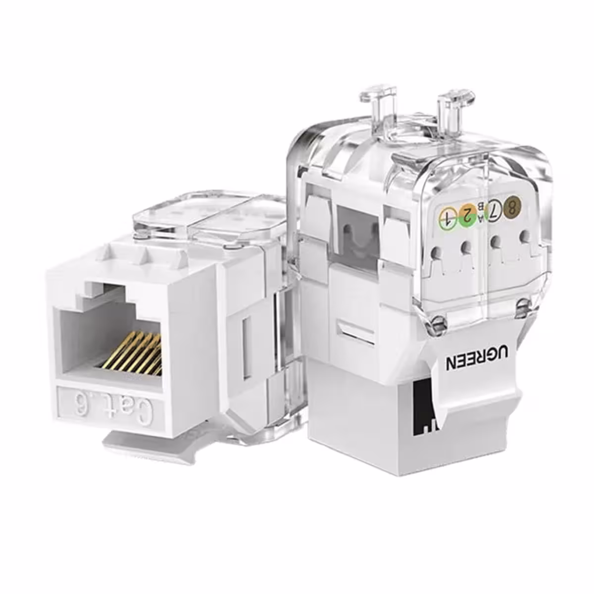 سوکت کیستون Cat6 UTP یوگرین مدل NW159 کد 80452