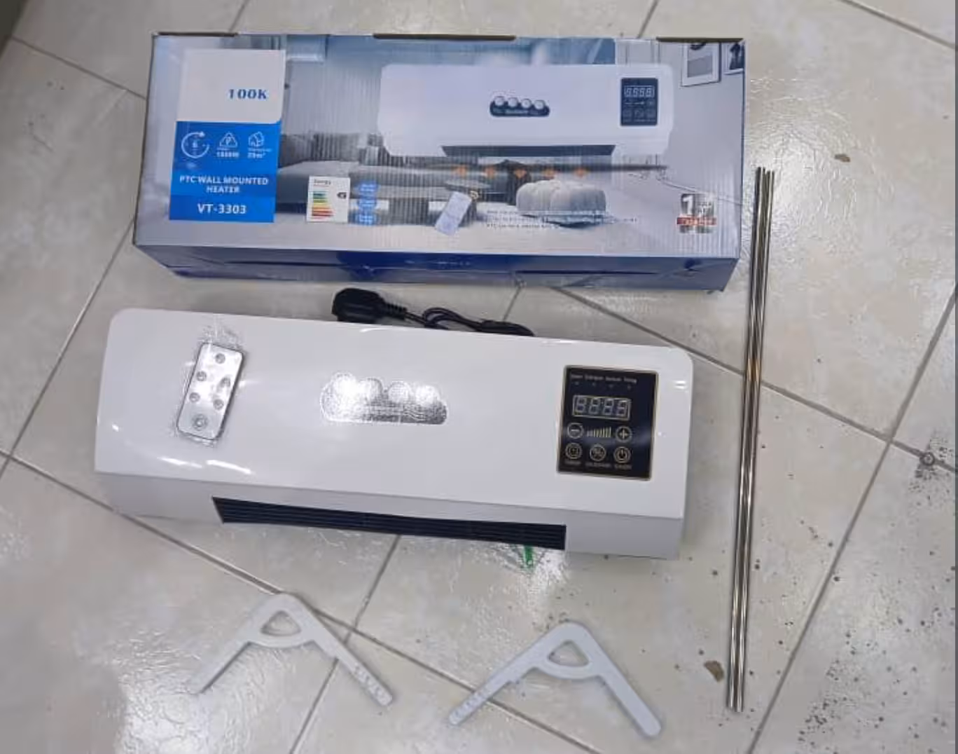 هیتر سرد و گرم دیواری سایز بزرگ کنترل دار