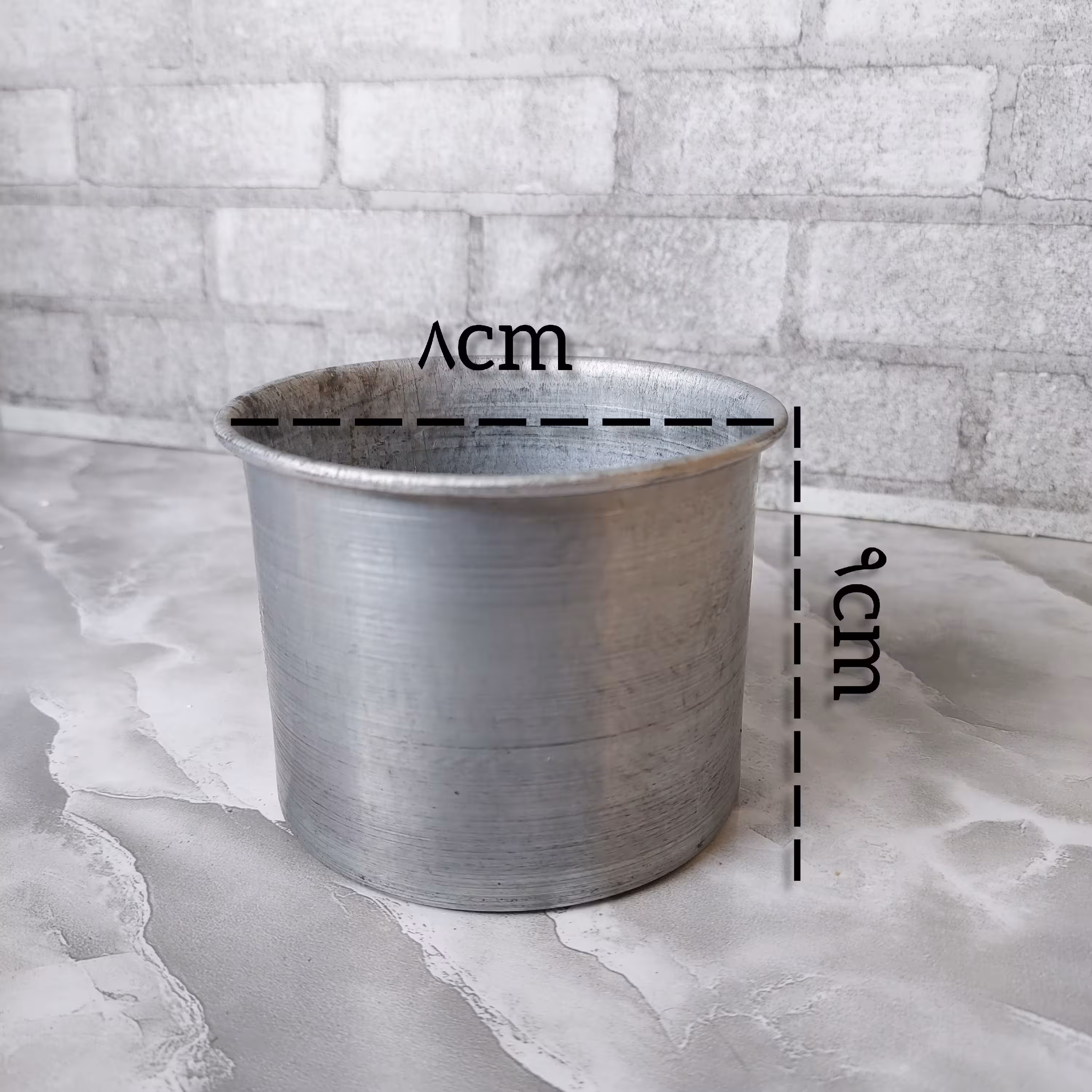 قالب کیک گالوانیزه قطر8 سانت