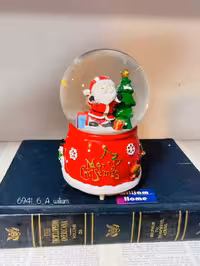 گوی موزیکال کریسمس،پمپی چرخشی6941-6-A