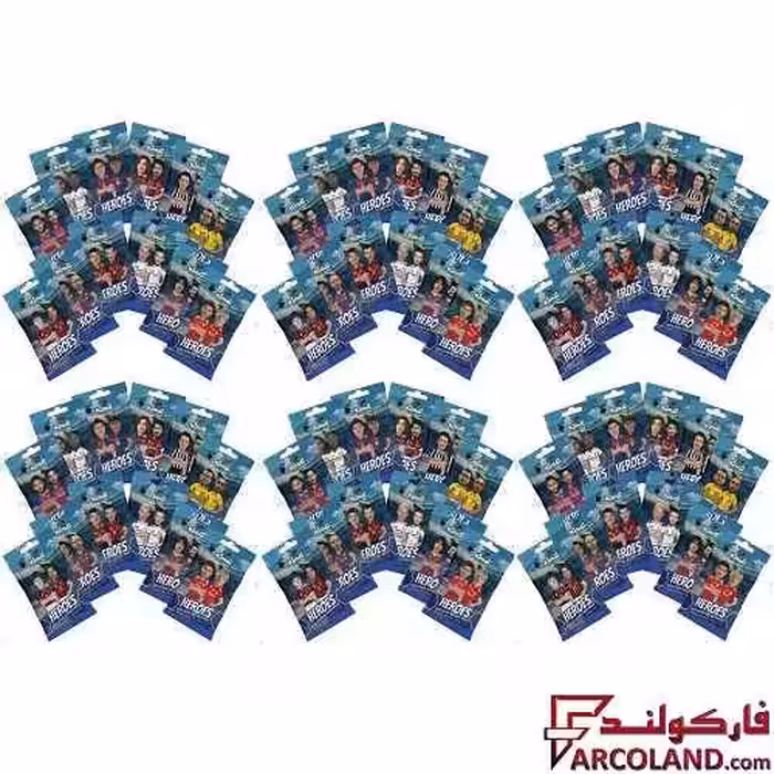 کیمدی کارت فوتبال هیرو مدل Heroes 2026 بسته 96 عددی