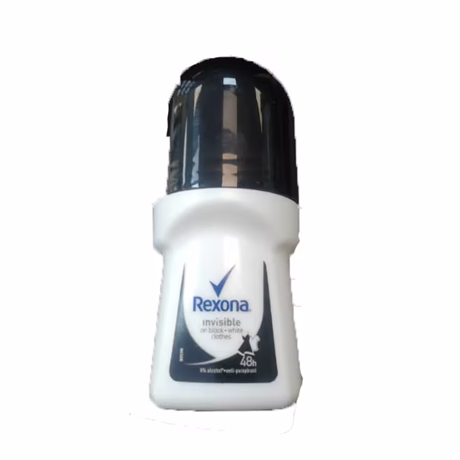 رول ضد تعریق زنانه رکسونا اینویزیبل بلک اند وایت 50 میلی لیتر