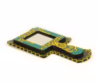 آینه دسته دار چوبی دستساز کد MH1009