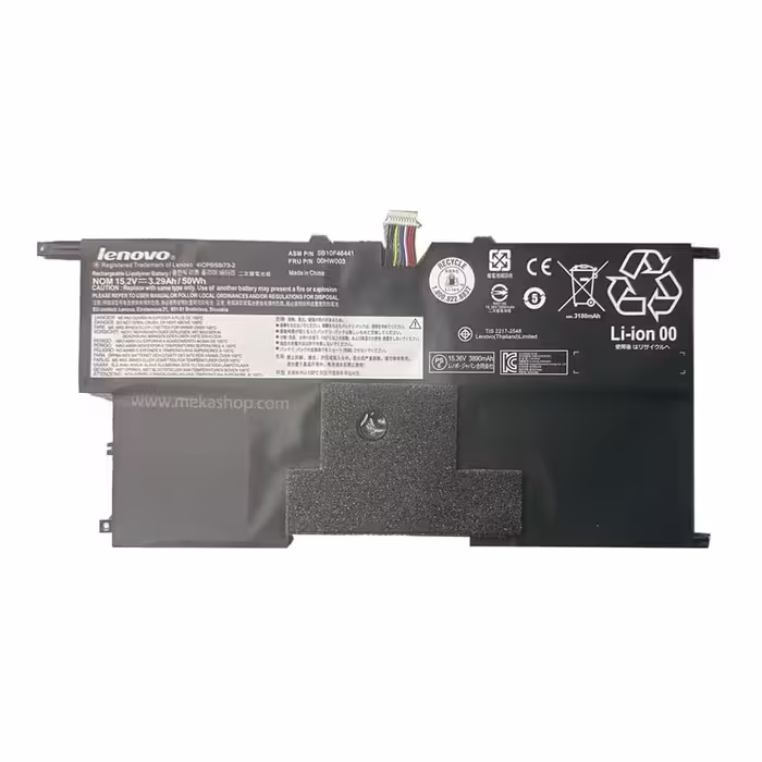 باتری اورجینال لپ تاپ لنوو LenovoThinkPad X1 (Pn: 00HW003)