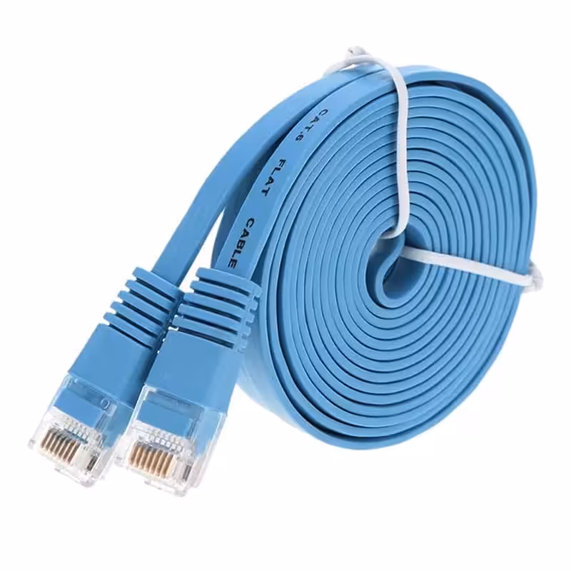 کابل شبکه پچ کورد CAT6 تخت مدل MM6 طول 3 متر - ایپکی