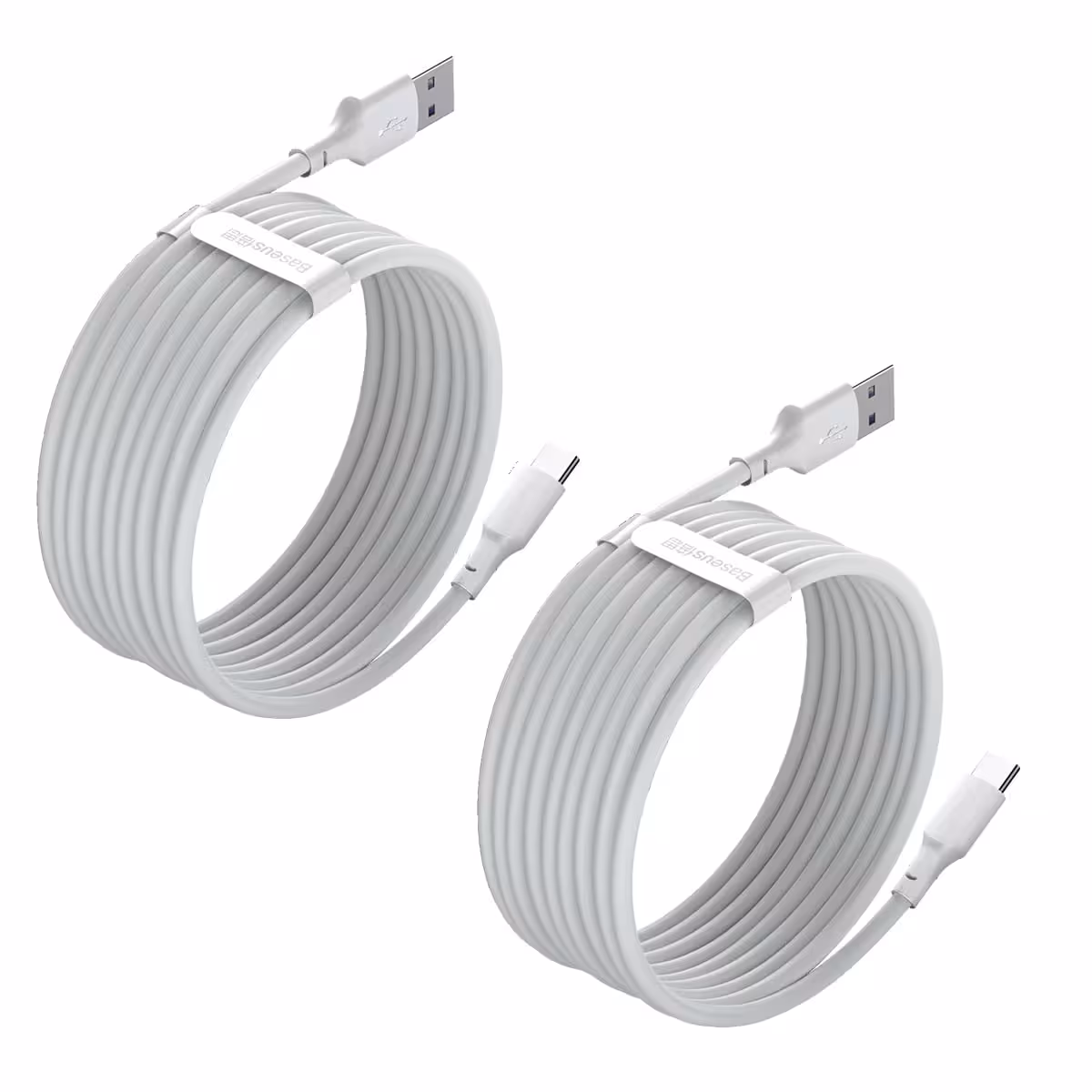 کابل تبدیل USB به USB-C باسئوس مدل Simple Wisdom 40W طول 1.5 متر بسته 2 عددی