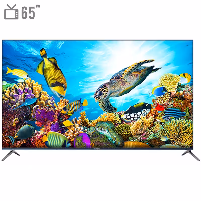 تلویزیون QLED UHD 4K هوشمند آیوا مدل ZQ-PM8U65UHD