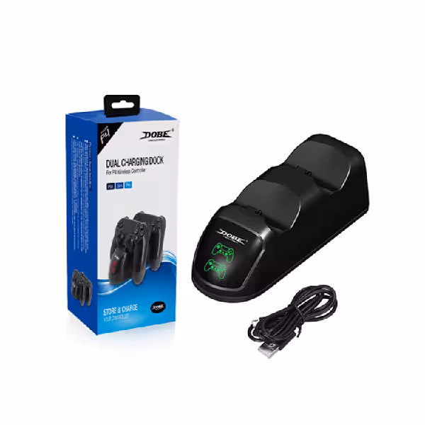 Dobe Dual Charging Stand With LED – PS4