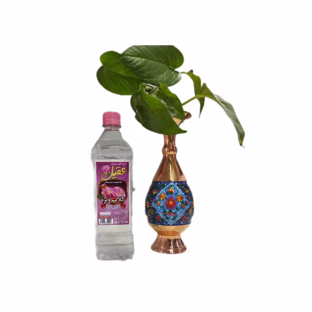 گلاب ویژه عقیل کاشان درجه یک حجم یک لیتر