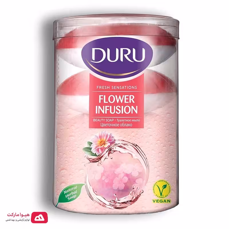 صابون زیبایی دورو مدل Flower Infusion