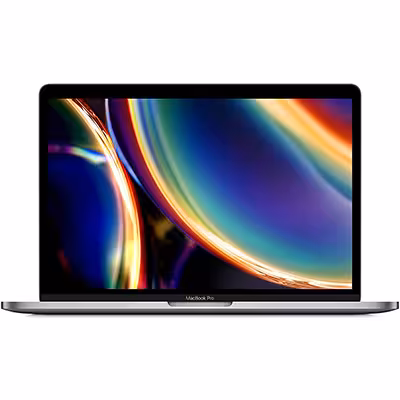 لپ تاپ 13 اینچی اپل مدل MacBook Pro MYD92 2020 همراه با تاچ بار- خاکستری