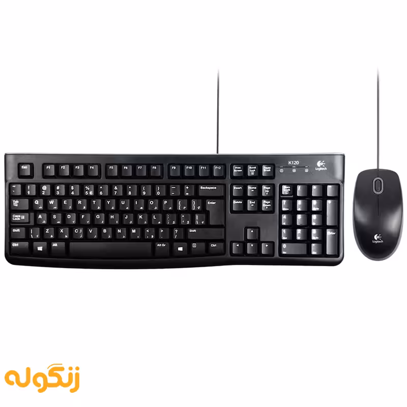 کیبورد و ماوس لاجیتک مدل Logitech MK120 - زنگوله