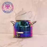 TGH تی جی اچ  کف چدن  کتری قوری هفت رنگ  TGH-7457