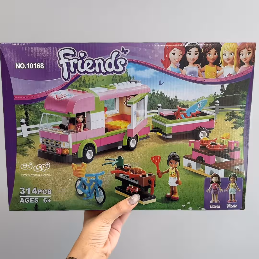 لگو تفریحی فرندز 314 قطعه کد 10168