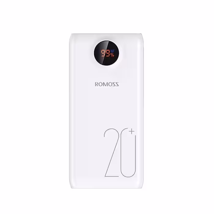 پاوربانک روموس مدل SW20Pro ظرفیت 20000 میلی‌آمپر ساعت