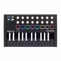 میدی کنترلرArturia MiniLab MKII Inverted
