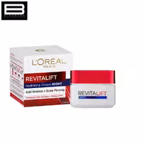 کرم آبرسان و ضد چروک شب لورآل رویتالیفت حجم 50ml