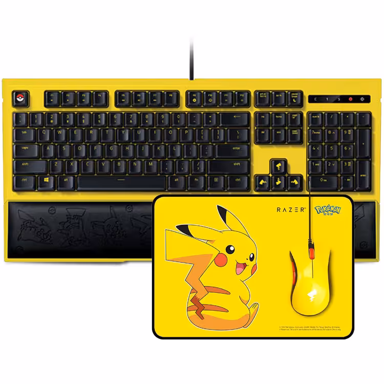 موس و کیبورد Keyboard and mouse Razer Pokemon
